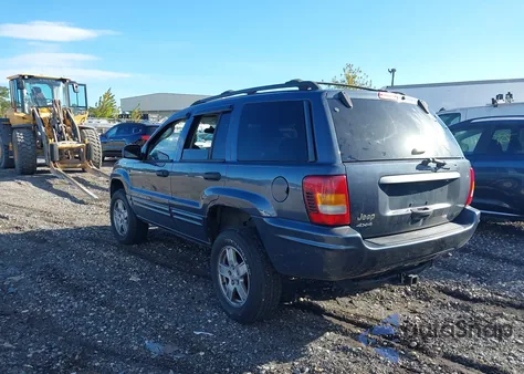 2004 Jeep Grand Cherokee Laredo из США, поврежденный, VIN 1J4GW48S74C337810